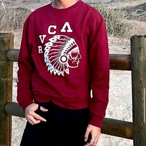 PACSUN RVCSA RED CREWNECK